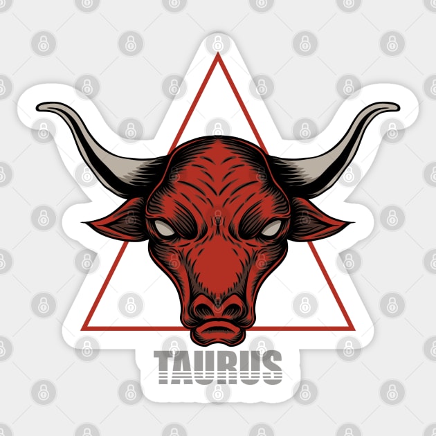 Taurus Sticker by TambuStore